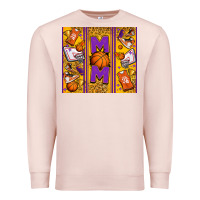 Pale Pink basketball mom Premium Sweatshirt - Jasminsmagicworld