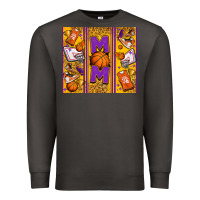 Smoke basketball mom Premium Sweatshirt - Jasminsmagicworld
