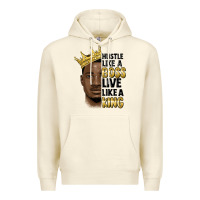 Sandshell hustle like a boss live like a king malia Premium Hoodie - MaliasSmallBusiness