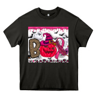 Asphalt Boo october Heavy Core Tee - CowhideDigitalArt
