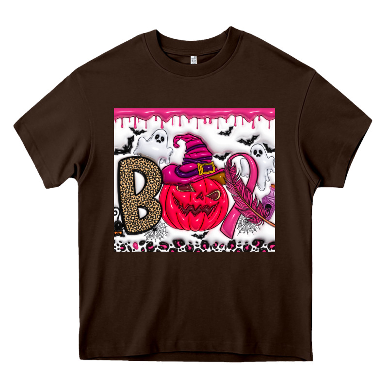 Boo October Heavy Core Tee by CowhideDigitalArt | Teevron