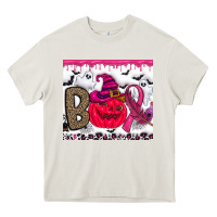 Cream Boo october Heavy Core Tee - CowhideDigitalArt