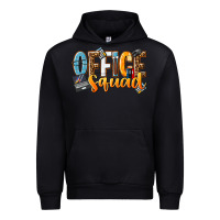 Black office squad Urban Hoodie - NancyCooperArtShop