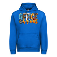 Cobalt office squad Urban Hoodie - NancyCooperArtShop