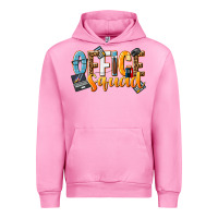 Fuchsia Pink office squad Urban Hoodie - NancyCooperArtShop