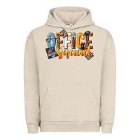Pigment French Oak office squad Urban Hoodie - NancyCooperArtShop
