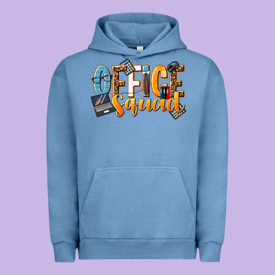 Office Squad Urban Hoodie Designed By Nancycooperartshop