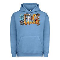 Pigment Pebble Blue office squad Urban Hoodie - NancyCooperArtShop