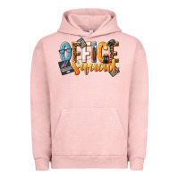 Pigment Salmon office squad Urban Hoodie - NancyCooperArtShop
