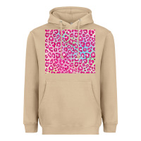 Mushroom pink leopard glitter Heavyweight Hoodie - JahusDesignShop