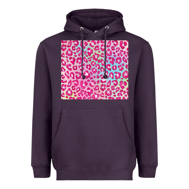 Pink Leopard Glitter Heavyweight Hoodie by JahusDesignShop | Teevron