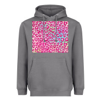 Storm pink leopard glitter Heavyweight Hoodie - JahusDesignShop