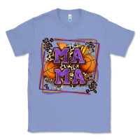 Colony Blue basketball mama with leopard Classic Tee - Zillion Design Studio