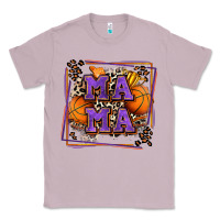 Lilac basketball mama with leopard Classic Tee - Zillion Design Studio