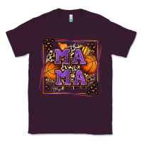 Plum basketball mama with leopard Classic Tee - Zillion Design Studio