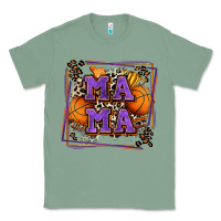 Sage basketball mama with leopard Classic Tee - Zillion Design Studio
