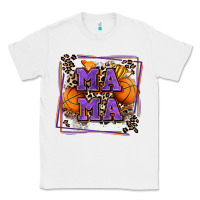 White basketball mama with leopard Classic Tee - Zillion Design Studio