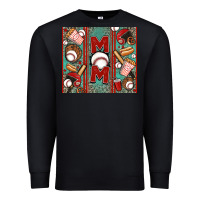 Black baseball mom Premium Sweatshirt - Jasminsmagicworld