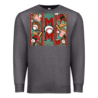 Charcoal Heather baseball mom Premium Sweatshirt - Jasminsmagicworld