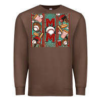 Chestnut baseball mom Premium Sweatshirt - Jasminsmagicworld