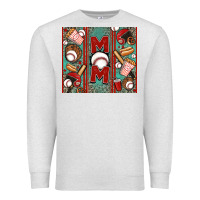 Oatmeal Heather baseball mom Premium Sweatshirt - Jasminsmagicworld