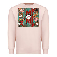 Pale Pink baseball mom Premium Sweatshirt - Jasminsmagicworld
