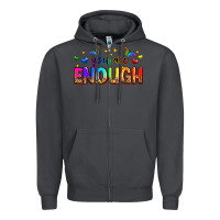 Smoke you are enough Zipper Hoodie - Zillion Design Studio