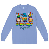 Colony Blue support squad pride gnomies Long Sleeve Tee - texasbilliewilder