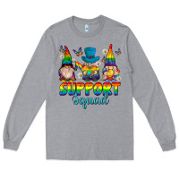 Support Squad Pride Gnomies Long Sleeve Tee | Teevron