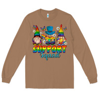 Toasted Coconut support squad pride gnomies Long Sleeve Tee - texasbilliewilder