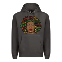 Smoke afro diva Premium Hoodie - MaliasSmallBusiness