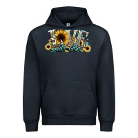 Navy love like jesus sunflowers Urban Hoodie - NancyCooperArtShop