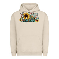 Pigment French Oak love like jesus sunflowers Urban Hoodie - NancyCooperArtShop