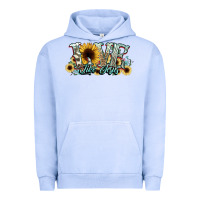 Pigment Grape Ice love like jesus sunflowers Urban Hoodie - NancyCooperArtShop
