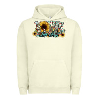Pigment Pistachio love like jesus sunflowers Urban Hoodie - NancyCooperArtShop