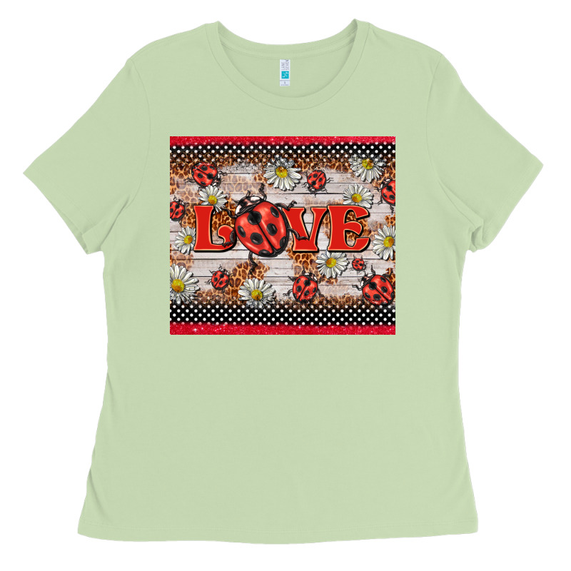 Love Ladybug Ladies Tee by BarkalooDesign | Teevron