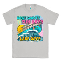 Moon Dust boat waves sun rays lake days Classic Tee - texasbilliewilder