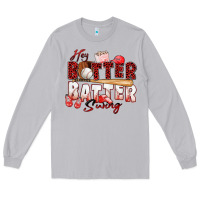 Moon Dust hey batter batter swing baseball Long Sleeve Tee - Zillion Design Studio