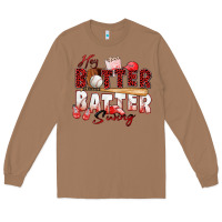 Toasted Coconut hey batter batter swing baseball Long Sleeve Tee - Zillion Design Studio