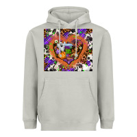 Moon Dust halloween heart Heavyweight Hoodie - AdoDesignShop