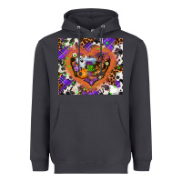 Smoke halloween heart Heavyweight Hoodie - AdoDesignShop