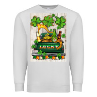 Dove Grey lucky truck Premium Sweatshirt - AdoDesignShop
