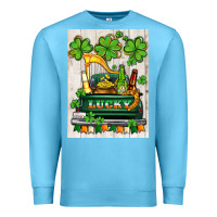 Ocean Blue lucky truck Premium Sweatshirt - AdoDesignShop
