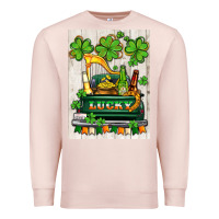 Pale Pink lucky truck Premium Sweatshirt - AdoDesignShop