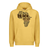 Antique Gold black history month Premium Hoodie - MaliasSmallBusiness