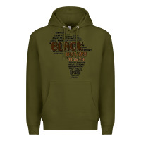 Army Green black history month Premium Hoodie - MaliasSmallBusiness