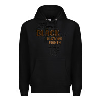 Black black history month Premium Hoodie - MaliasSmallBusiness