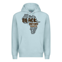 Blue Mist black history month Premium Hoodie - MaliasSmallBusiness