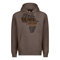 Coffee black history month Premium Hoodie - MaliasSmallBusiness