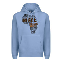 Colony Blue black history month Premium Hoodie - MaliasSmallBusiness